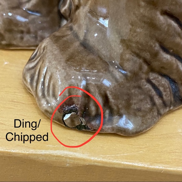 Vintage Signed P. Paolucci Ceramic Brown Cocker Spaniel Dog 6” Figurine - Picture 15 of 15